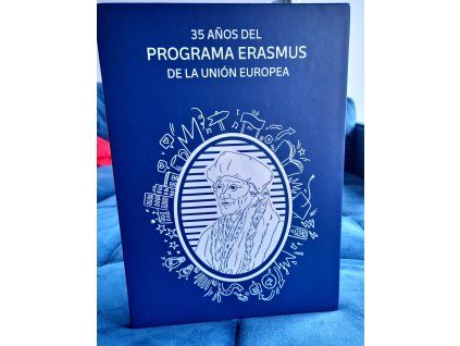 2 euro Spain 2022 - Erasmus Programme (numismatic card)