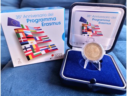 2 euro Taliansko 2022 - Erasmus (Proof)
