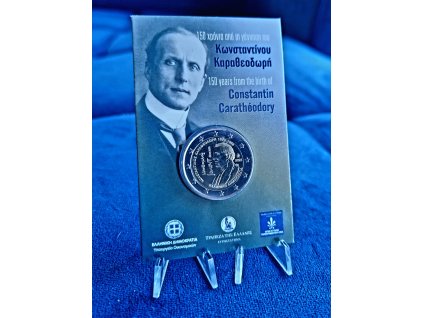 2 euro Grécko 2023 - Constantine Carathéodory (BU karta)