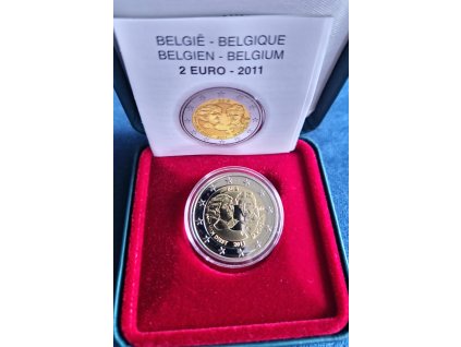 2 euro Belgicko 2011 - Storočnica medzinárodného dňa žien (Proof)
