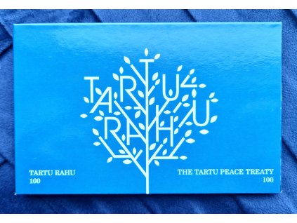 2 euro Estónsko 2020 - 100. výročie podpísania Tartských mierových zmlúv (BU karta)