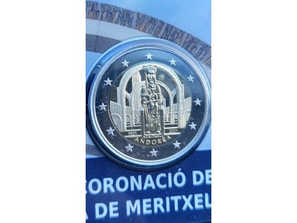 2 euro Andorra 2021 - Panna Mária Meritxellská (Proof)
