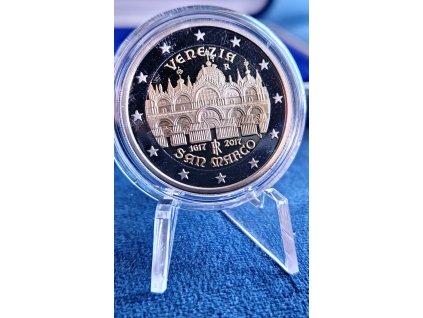 2 euro Taliansko 2017 - 400. výročie dokončenia Baziliky sv. Marka v Benátkach (Proof)