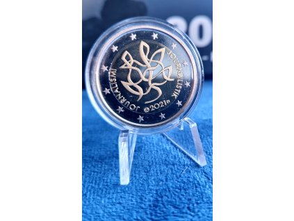 2 euro Fínsko 2021 - Žurnalistika (Proof)