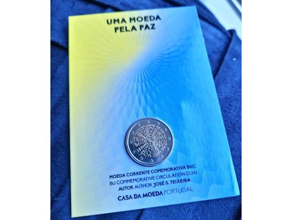 2 euro Portugalsko 2023 - Mier medzi národmi (BU karta)