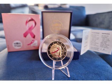 2 euro Francúzsko 2017 - 25 rokov boja proti rakovine prsníka (Proof)