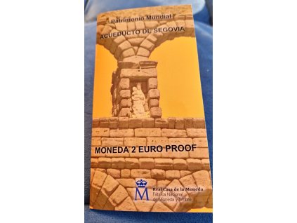 2 euro Španielsko 2016 - Akvadukt v meste Segovia (Proof)