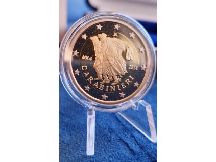2 euro Taliansko 2014 - 200. výročie založenia útvaru Arma dei Carabinieri (Proof)