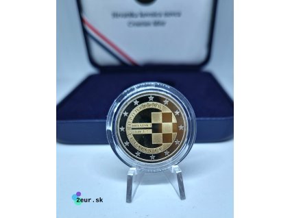 2 euro Chorvátsko 2023 - Zavedenie eura (Proof)