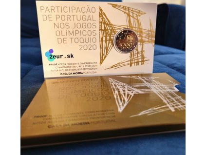 2 euro Portugalsko 2021 - Portugalsko na olympijských hrách v Tokiu (Proof)