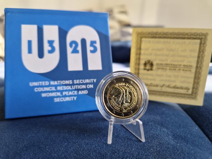 2 euro Malta 2022 - Rezolúcia OSN (BU box)