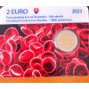 2 euro Slovensko 2023 - 100. výročie prvej transfúzie krvi na Slovensku (BU karta)