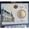 2 euro Luxembursko 2008 - Henri a Chateau Berg (BU karta)