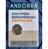 2 euro Andorra 2020 - 27. iberoamerický samit v Andorre (BU karta)