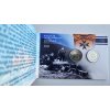 2 euro Estónsko 2018 - Vznik Estónska (UNC karta s dvomi mincami)