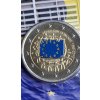 2 euro Francúzsko 2015 - Vlajka (BU karta)