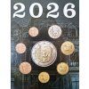 Euro set Luxembursko 2026 - obehový vzor 2026 UNC
