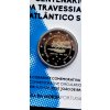 2 euro Portugalsko 2022 - Prelet ponad južný Atlantický oceán (Proof)