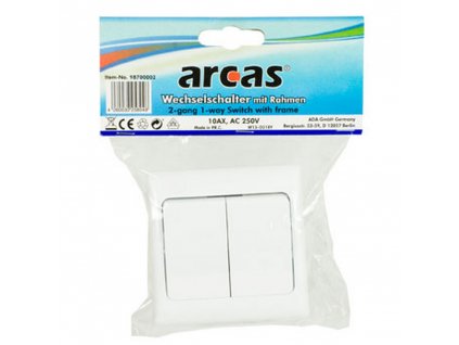 arcas classic serienschalter w13 o210y 1er polyblister