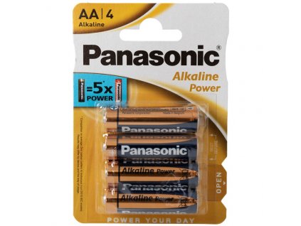 Baterky AA, 4ks Panasonic