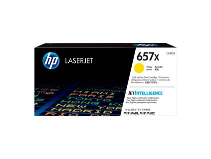 Tonerová kazeta - HP CF472X (657X) - yellow - originál
