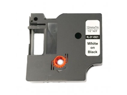 5937990 paska dymo 45021 s0720610 12 mm cerna bily tisk kompatibilni