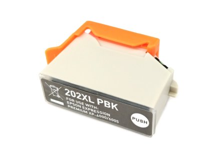 5938089 inkoustova kazeta epson c13t02h14010 202xl photo black kompatibilni