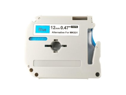8621864 paska brother mk 531 12 mm modra cerny tisk kompatibilni