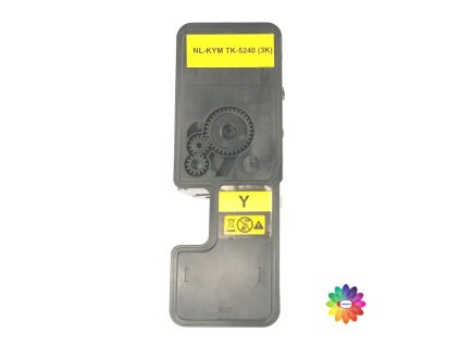 8622281 tonerova kazeta kyocera mita tk 5240y 1t02r7anl0 yellow kompatibilni foprint