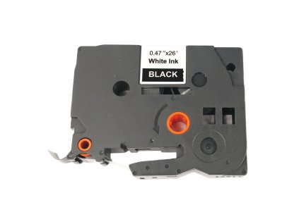 8598 1 paska pro popisovace brother typ tze 335 12 mm cerna bily tisk kompatibilni