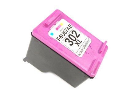 11135 inkoustova kazeta hp f6u67ae 302xl color renovovana