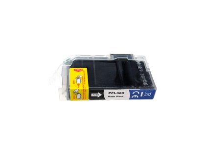 Inkoustová kazeta - CANON PFI-300MBK, 4192C001 - matte black - kompatibilní