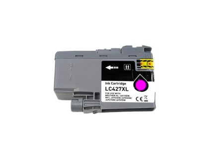 Inkoustová kazeta - BROTHER LC-427XLM - magenta - kompatibilní