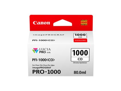 Inkoustová kazeta - CANON PFI-1000CO, 0556C001 - chroma optimizer - originál