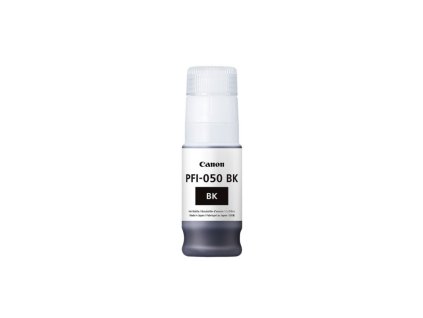 Inkoustová náplň - CANON  PFI-050BK, 5698C001 - black - originál