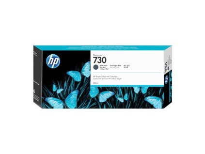 32073010 inkoustova kazeta hp p2v71a 730 matte black original xx