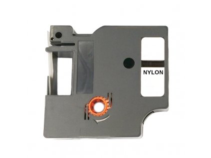 Páska - DYMO RHINO 18491, S0718090 - 19 mm x 3,5 m žlutá - černý tisk - NYLON - flexibilní - kompatibilní