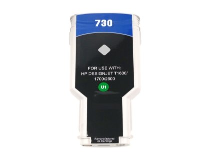 Ink cartridge - HP P2V72A (730) - gray - renovovaná