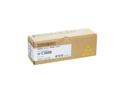 15622570 tonerova kazeta ricoh sp c360e 408191 yellow original