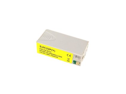 15622993 inkoustova kazeta epson s020604 sjic22p y yellow kompatibilni