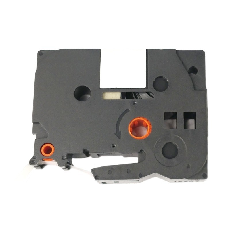 Páska - BROTHER TZE-D31 - 12 mm signální zelená - černý tisk - kompatibilní