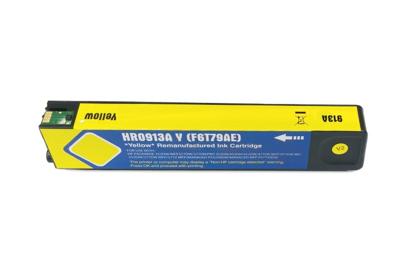 Inkoustová kazeta - HP F6T79AE (913A) - yellow - renovovaná