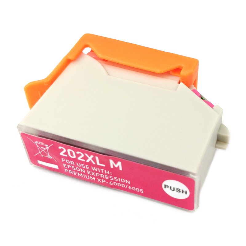 Inkoustová kazeta - EPSON C13T02H34010 (202XL) - magenta - kompatibilní