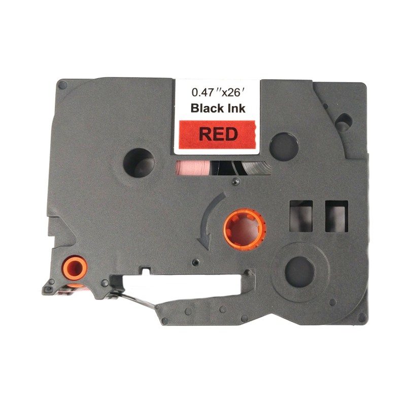 Páska pro popisovače BROTHER - typ TZE-431 - 12 mm červená - černý tisk - kompatibilní