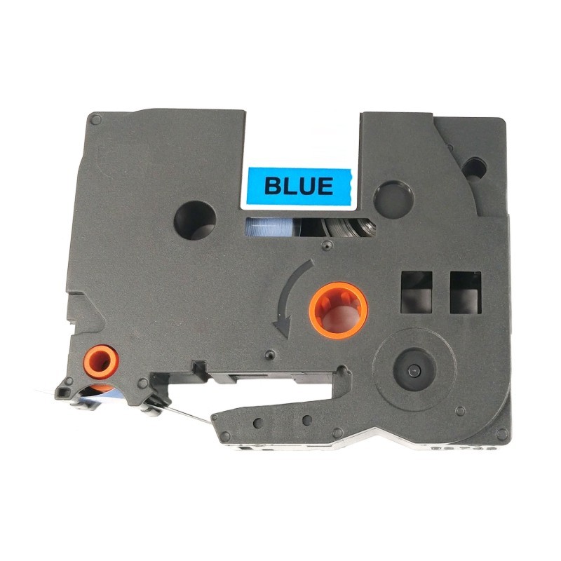 Páska pro popisovače BROTHER - typ TZE-541 - 18 mm modrá - černý tisk - kompatibilní