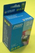 Inkoustová kazeta - HP C8728 (28) - color - renovovaná