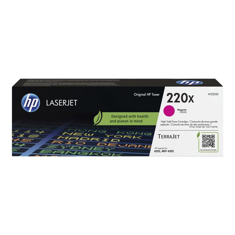 Tonerová kazeta - HP W2203X (220X) - magenta - originál