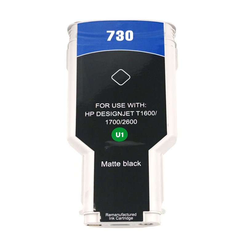 Ink cartridge - HP P2V71A (730) - matte black - renovovaná