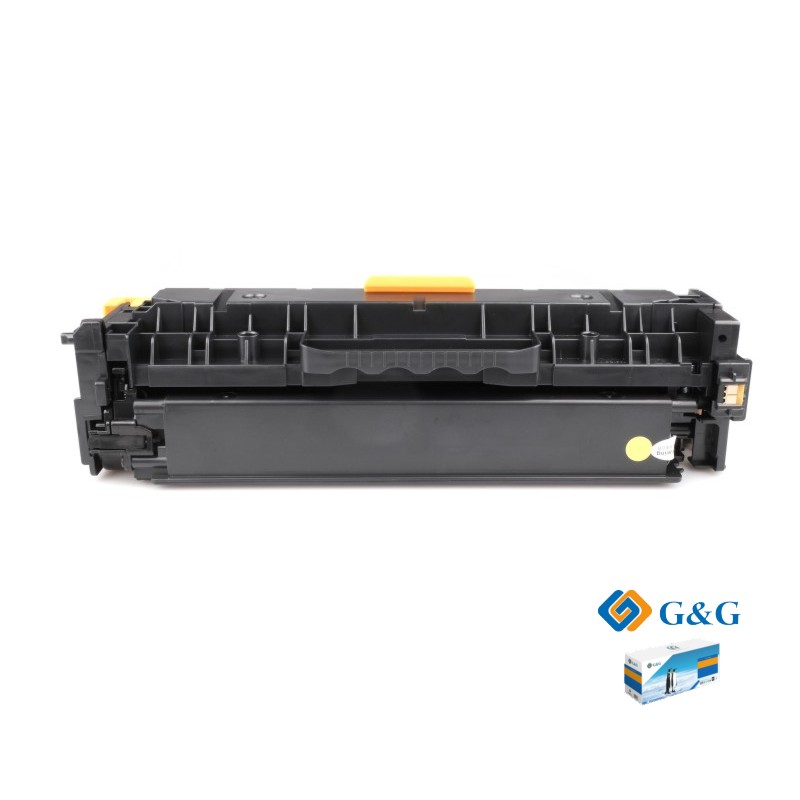 Tonerová kazeta - HP CC532A (304A), CANON CRG-718Y - yellow - kompatibilní G&G