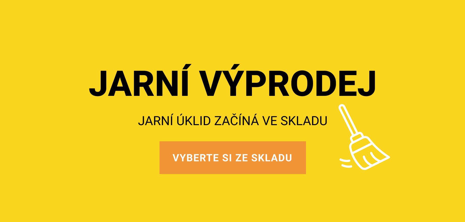 Jarní úklid ve skladu